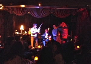 Jazz Band in basement bar